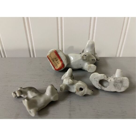 Vintage ceramic dogs    - Picture 3 of 4